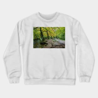 Autumn Golitha falls walk Crewneck Sweatshirt